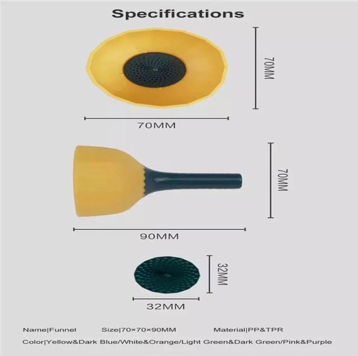Mushroom Silicone Funnel, Multifunctional Leakproof Silicone Folding Funnel, Wide Mouth Liquid Funnel For Jars, Plastic Canning Funnels, Flask Filter For Oil Wine Water Spices, Mini Folding Oil Wine Funnel Mushroom Silicone Funnel, Multifunctional Leakproof Silicone Folding Funnel, Wide Mouth Liquid Funnel For Jars, Plastic Canning Funnels, Flask Filter For Oil Wine Water Spices, Mini Folding Oil Wine Funnel